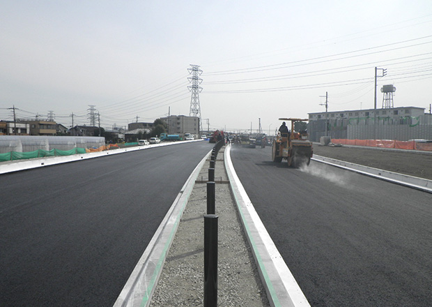 志木市 道路改築工事