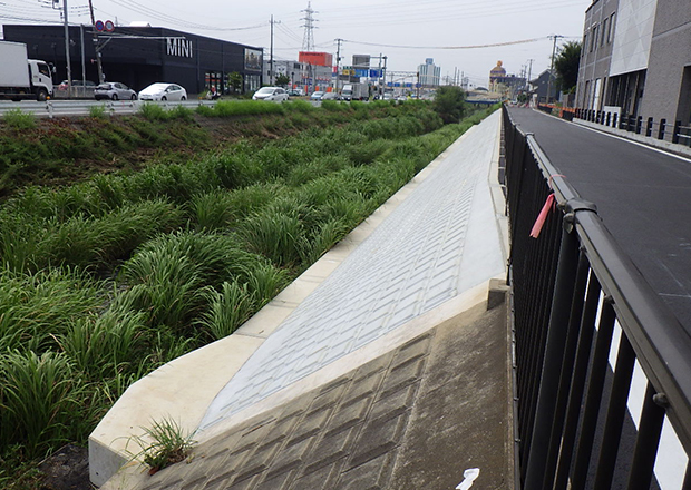 川越市 河川改修工事
