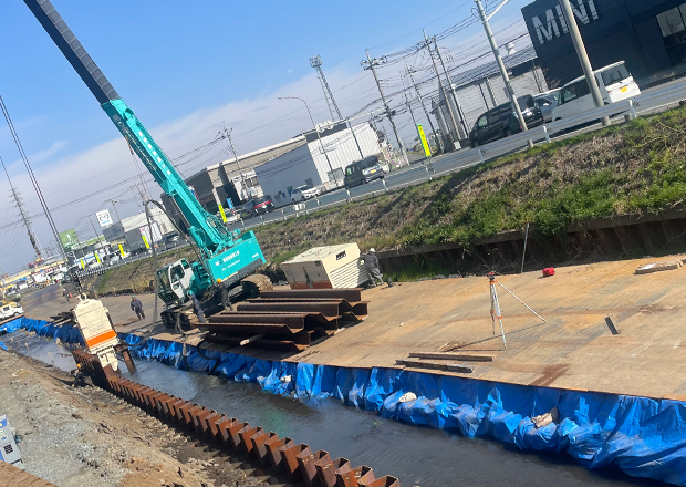 川越市 河川改修工事事例写真04