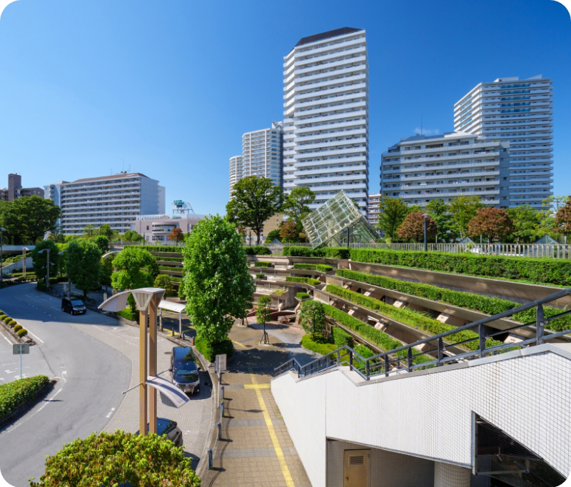 街の皆さんの「住みやすい」を作る仕事です。
