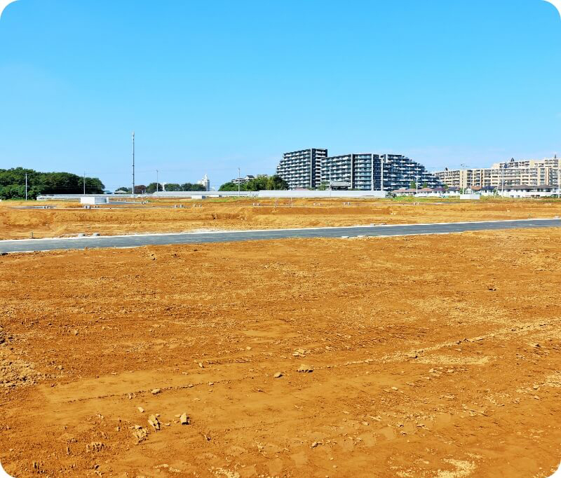 小林土建の造成工事