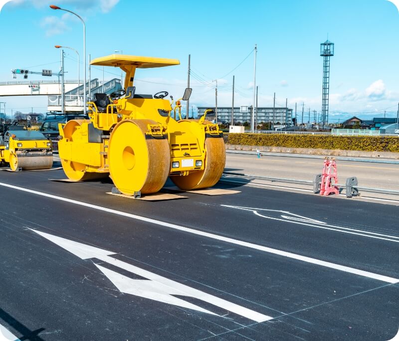 小林土建の舗装工事